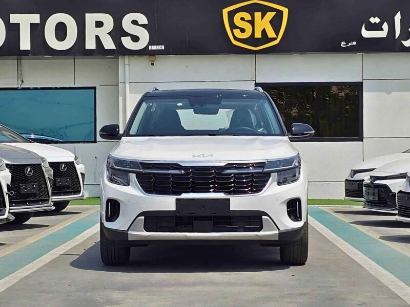 2025 Kia Seltos CVT LUXURY DUAL TONE WITH BLACK ROOF 1.5L V4 White Black SUV