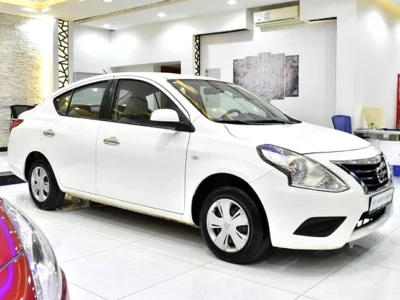 2021 Nissan Sunny EX 4 Cylinder Petrol Engine White Beige Sedan GCC Specs