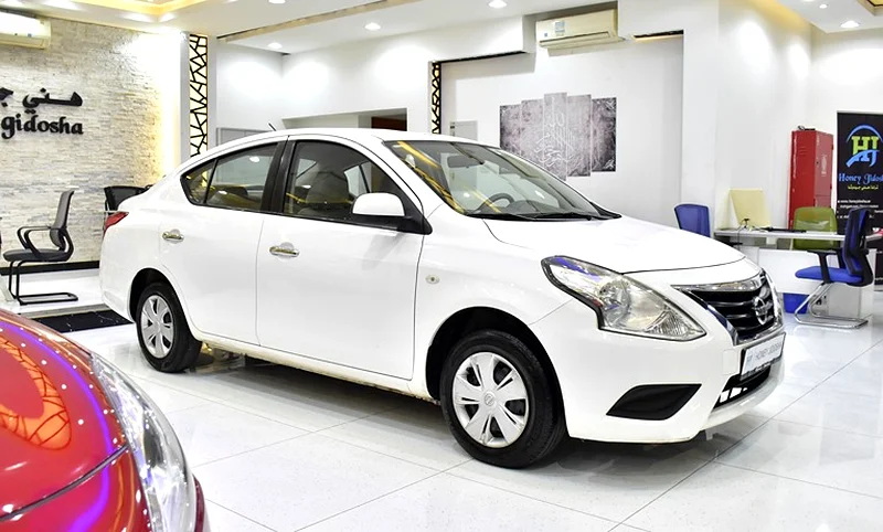 2021 Nissan Sunny EX 4 Cylinder Petrol Engine White Beige Sedan GCC Specs