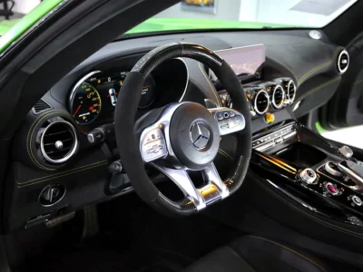 2019 Mercedes-Benz AMG AMG-GT R FULL CARBON PACKAGE Green Black Coupe
