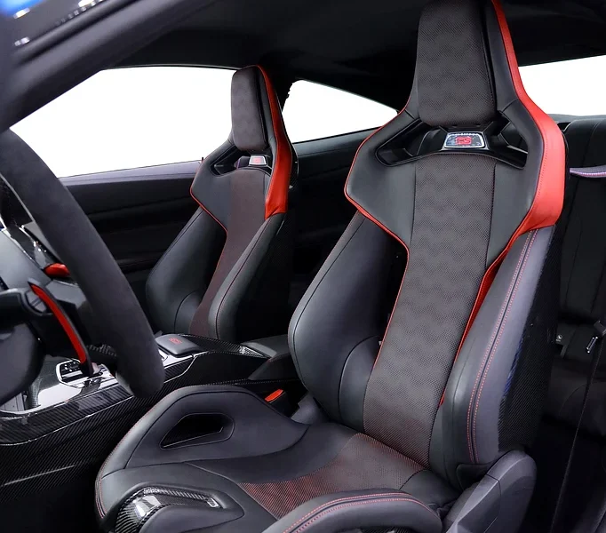 2025 BMW M4 Other 6 Cylinders CS RIVERA BLUE Black Coupe CARBON BUCKET SEATS