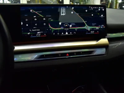 2024 BMW 5-Series 520i 4 Cylinder petrol Engine Grey Red Sedan GCC Specs