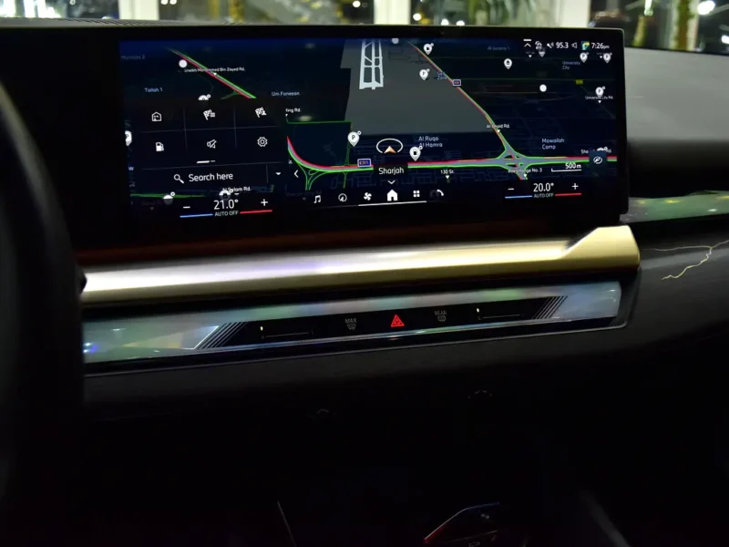 2024 BMW 5-Series 520i 4 Cylinder petrol Engine Grey Red Sedan GCC Specs