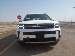 2024 Hyundai Santa Fe 2.5L Turbocharged Inline 4-Cylinder White Tan SUV