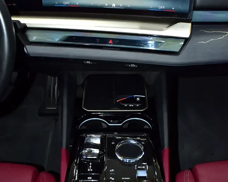 2024 BMW 5-Series 520i 4 Cylinder petrol Engine Grey Red Sedan GCC Specs