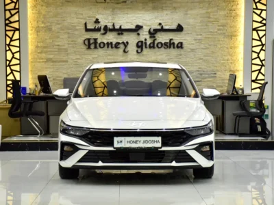 2024 Hyundai Elantra Comfort 4 Cylinder Petrol Engine White Black Sedan Chinese Specs