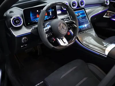 2024 Mercedes-Benz C-Class AMG C63S E PERFORMANCE CARBON PACKAGE Black Sedan