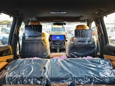 2024 Lexus LX 500 LX500D TURBO SPORTS 3.3L V6 DIESEL White Tan SUV GCC