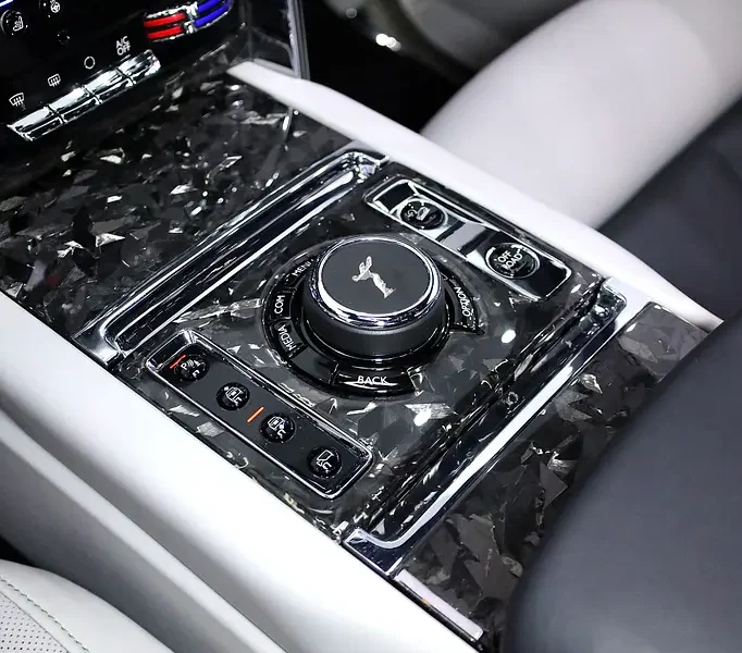 2023 ROLLS ROYCE CULLINAN WITH MANSORY MARBLE BODYKIT Black White SUV