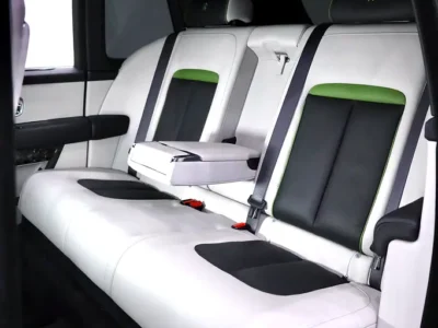 2023 ROLLS ROYCE CULLINAN WITH MANSORY MARBLE BODYKIT Black White SUV