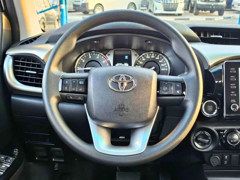 2025 Toyota Hilux SR5 WIDE BODY WITH HUK 2.4L DIESEL AT White Black PickUP