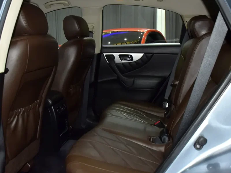 2020 Infiniti QX70 Luxury 6 Cylinder Petrol Engine Silver Brown SUV GCC Specs