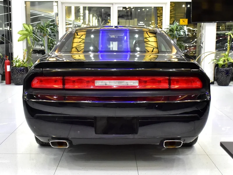 2012 Dodge Challenger R/T 8 Cylinder Petrol Engine Black Coupe American Specs