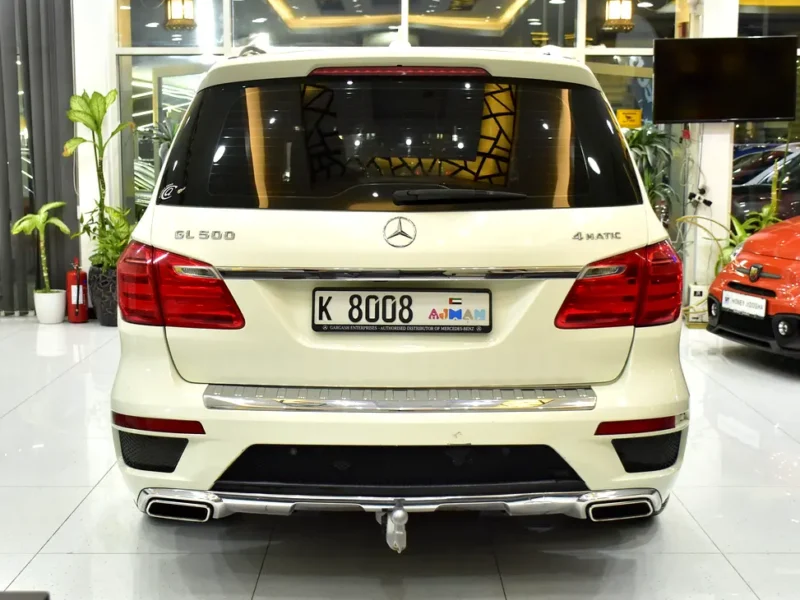 2013 Mercedes-Benz GL-Class GL 500 4matic 8 Cylinders Engine White Brown SUV