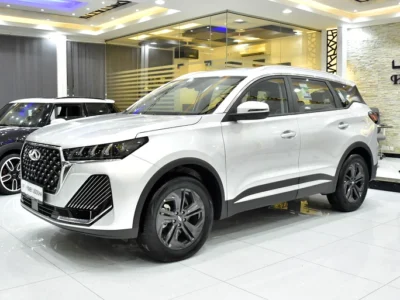 2026 Chery Tiggo 7 Standard 4 Cylinder Petrol Engine Silver Red SUV GCC Specs