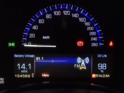 2015 Cadillac ATS 2.0T Standard 4 Cylinder Petrol Engine White Beige Sedan GCC