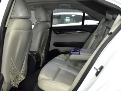 2015 Cadillac ATS 2.0T Standard 4 Cylinder Petrol Engine White Beige Sedan GCC