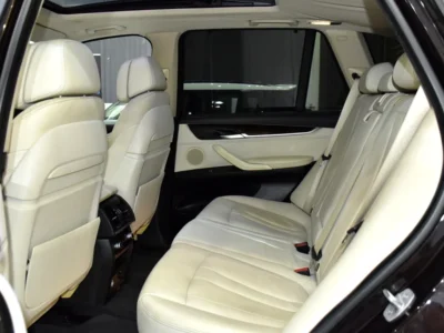 2014 BMW X5 Xdrive50i 8 Cylinder Petrol Engine Brown Beige SUV GCC Specs