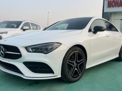 2023 Mercedes-Benz CLA 200 1.3 Litres 4-cylinder Petrol Engine White Red Sedan FWD