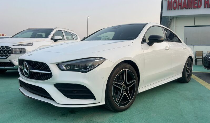 2023 Mercedes-Benz CLA 200 1.3 Litres 4-cylinder Petrol Engine White Red Sedan FWD
