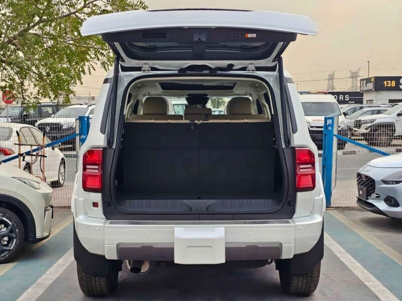 2026 Toyota Prado LUXURY TURBO 2.4L PETROL V4 Engine White Beige SUV GCC Specs