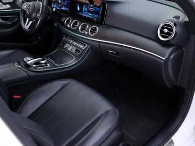 2019 Mercedes-Benz E-Class E450 4Matic 6 Cylinder Petrol Engine White Black Sedan CLEAN TITLE