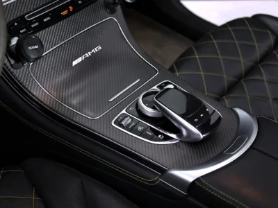 2019 Mercedes-Benz GLC GLC 63 S AMG 4Matic+ 8 Cylinders Engine Gold Black SUV GCC