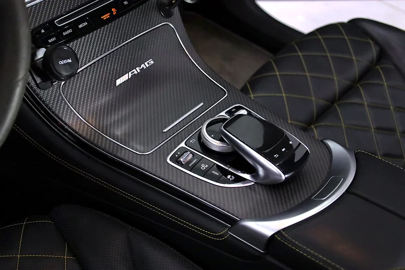 2019 Mercedes-Benz GLC GLC 63 S AMG 4Matic+ 8 Cylinders Engine Gold Black SUV GCC