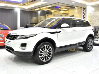 2015 Land Rover Range Rover Evoque Dynamic 4 Cylinder Petrol Engine White Beige Crossover