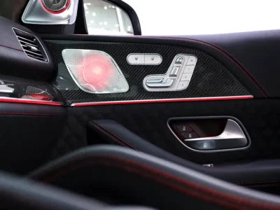 2024 Mercedes-Benz GLS-Class GLS 63 AMG 4MATIC+ 8 Cylinders Engine White Black SUV