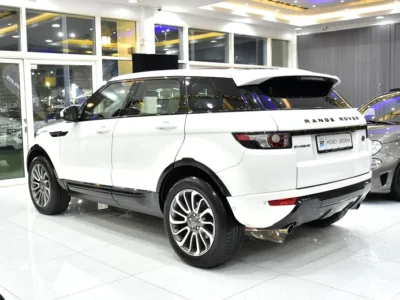 2015 Land Rover Range Rover Evoque Dynamic 4 Cylinder Petrol Engine White Beige Crossover