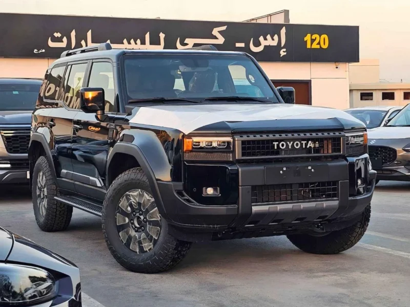2026 Toyota Prado ADVENTURE TURBO 2.8L V4 Engine DIESEL Black Tan SUV GCC Specs