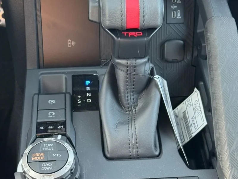 2025 Toyota Tacoma 2.4L V4 TRD PRO I-FORCE MAX Hybrid White Black Pick Up Truck