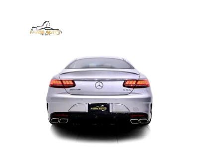 2020 Mercedes-Benz S-Class S 560 4MATIC 8 Cylinder Petrol Engine Silver Maroon Coupe