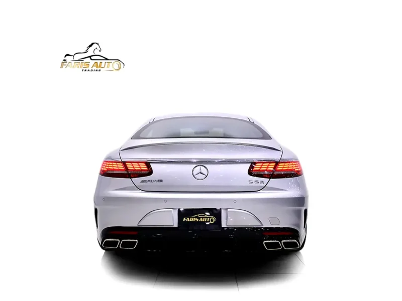 2020 Mercedes-Benz S-Class S 560 4MATIC 8 Cylinder Petrol Engine Silver Maroon Coupe