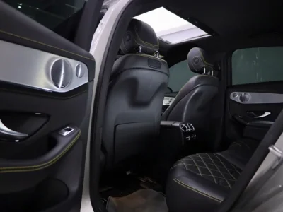 2019 Mercedes-Benz GLC GLC 63 S AMG 4Matic+ 8 Cylinders Engine Gold Black SUV GCC