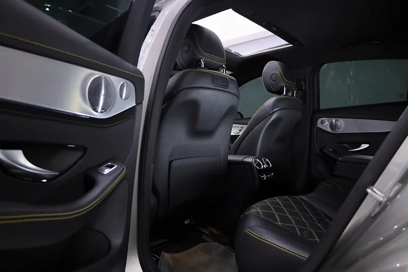 2019 Mercedes-Benz GLC GLC 63 S AMG 4Matic+ 8 Cylinders Engine Gold Black SUV GCC