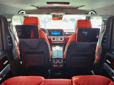 2025 MERCEDES BENZ G63 AMG BITURBO 4.0L V8 PETROL White Orange SUV American Specs