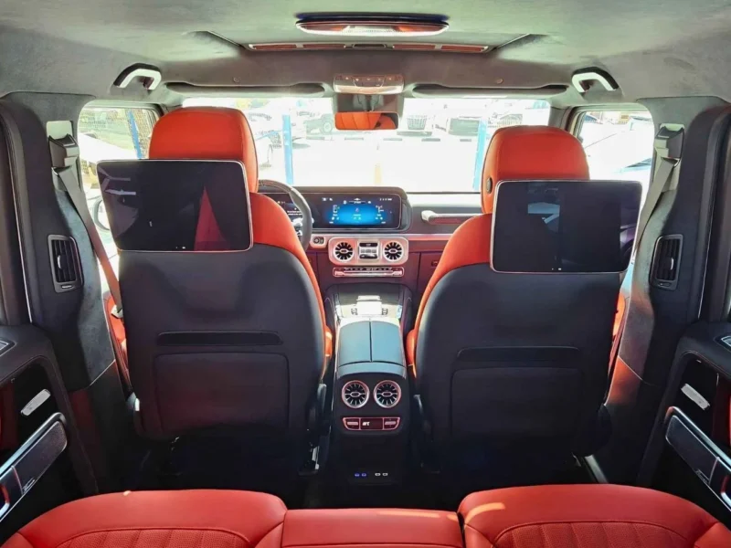 2025 MERCEDES BENZ G63 AMG BITURBO 4.0L V8 PETROL White Orange SUV American Specs