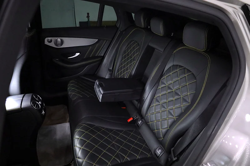 2019 Mercedes-Benz GLC GLC 63 S AMG 4Matic+ 8 Cylinders Engine Gold Black SUV GCC