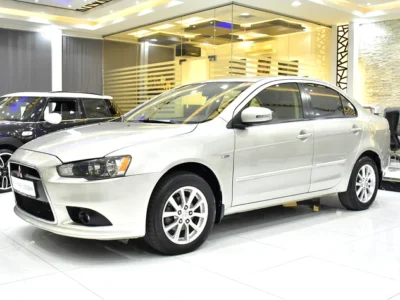 2015 Mitsubishi Lancer EX GLX 4 Cylinder Petrol Engine Beige Sedan GCC Specs