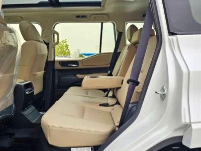 2026 Toyota Prado LUXURY TURBO 2.4L PETROL V4 Engine White Beige SUV GCC Specs