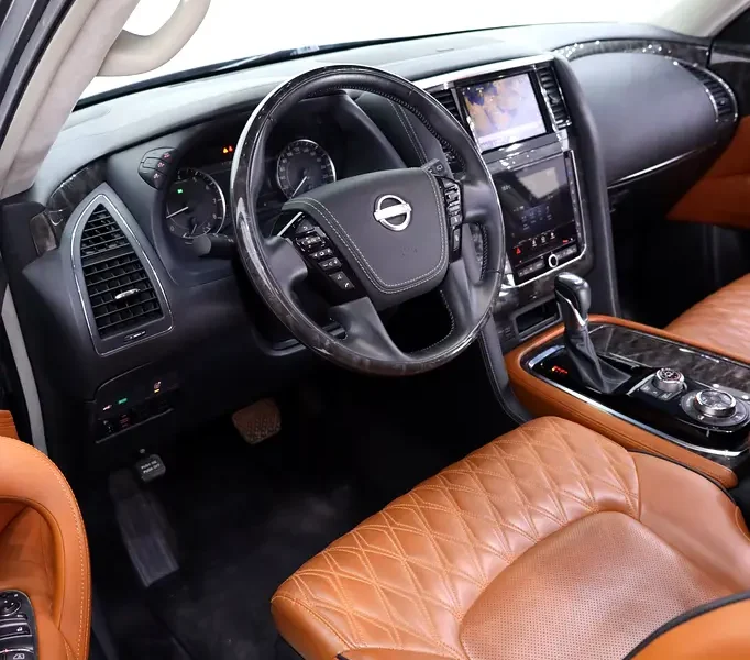 2020 NISSAN PATROL V8 Engine LE PLATINUM FULLY LOADED STARLIGHT Grey Tan SUV