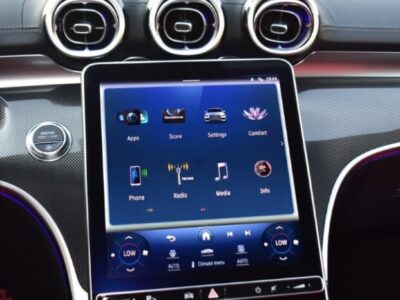 2023 Mercedes-Benz C 200 4 Cylinder Petrol Engine1.5-liter Black Red Sedan RWD