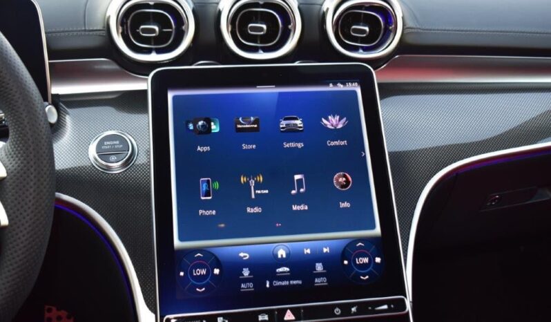 2023 Mercedes-Benz C 200 4 Cylinder Petrol Engine1.5-liter Black Red Sedan RWD