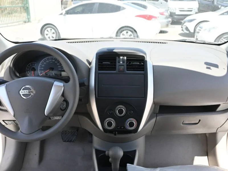 2025 Nissan Sunny 1.5 Litres 4 Cylinder Petrol Engine BASIC White Grey Sedan