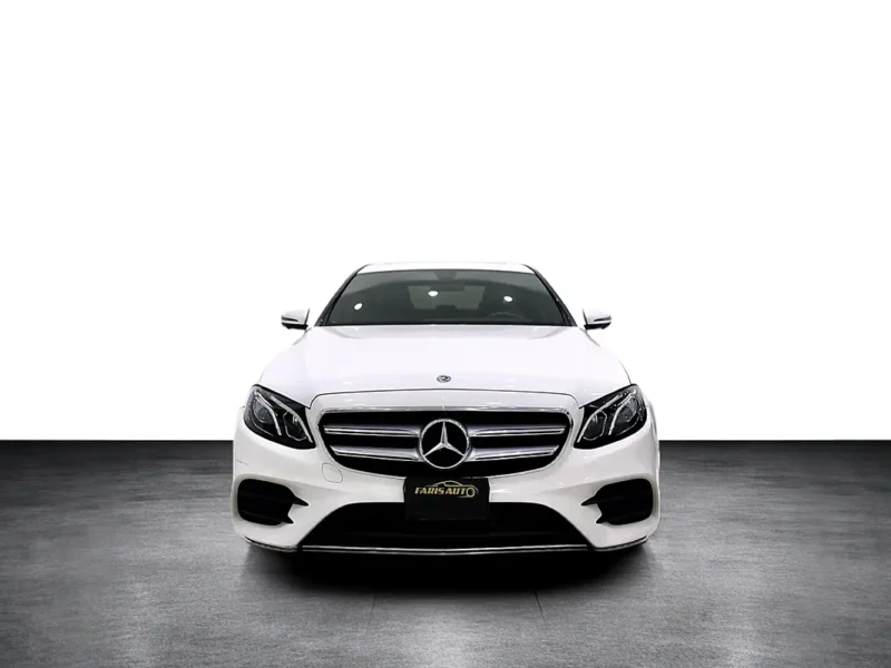 2019 Mercedes-Benz E-Class E450 4Matic 6 Cylinder Petrol Engine White Black Sedan CLEAN TITLE