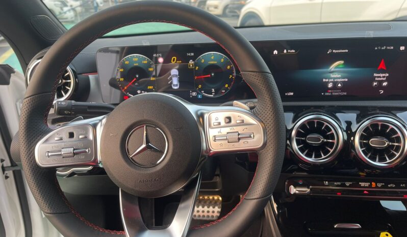 2023 Mercedes-Benz CLA 200 1.3 Litres 4-cylinder Petrol Engine White Red Sedan FWD