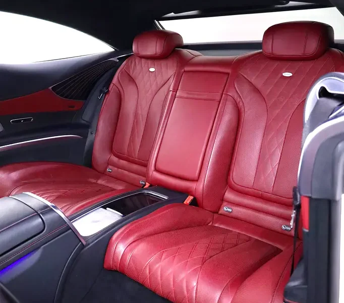 2020 Mercedes-Benz S-Class S 560 4MATIC 8 Cylinder Petrol Engine Silver Maroon Coupe