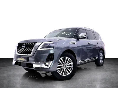 2020 NISSAN PATROL V8 Engine LE PLATINUM FULLY LOADED STARLIGHT Grey Tan SUV